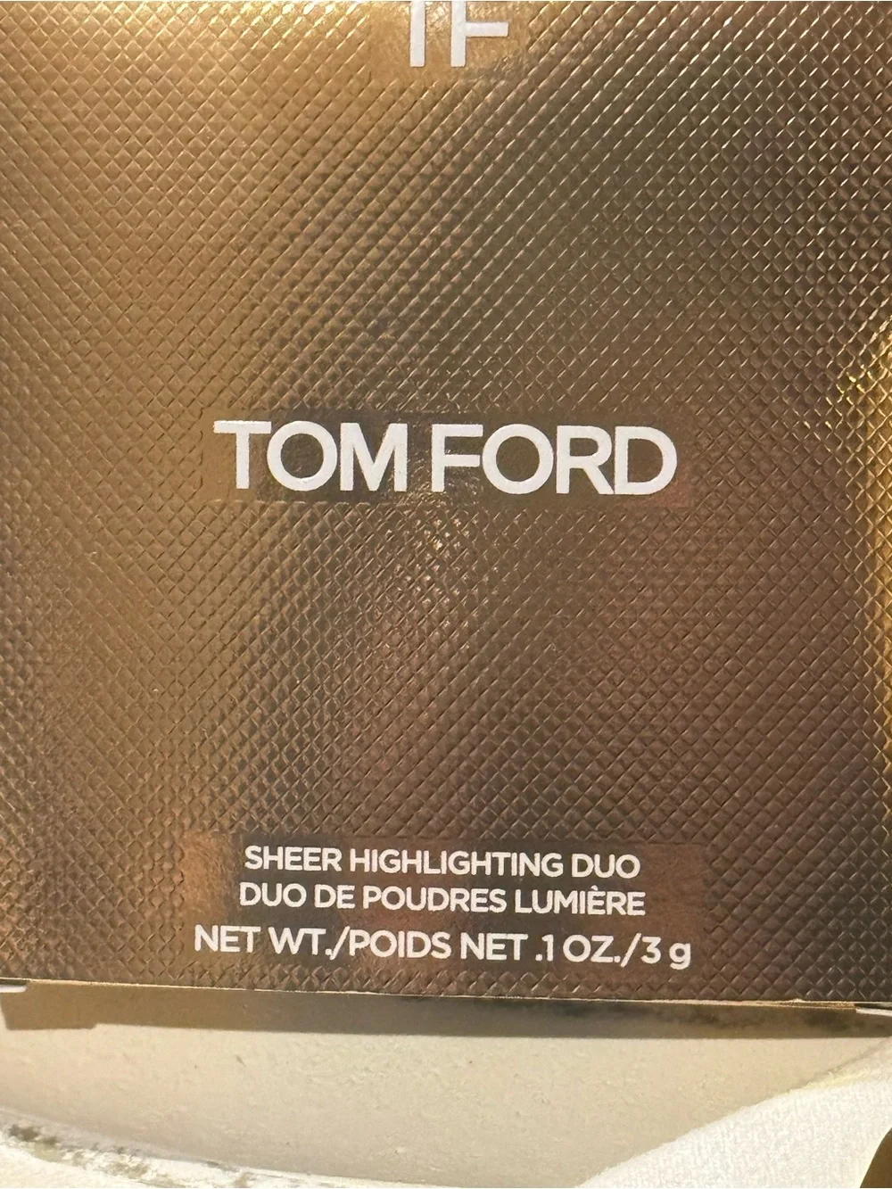 NIB Tom Ford Highlighting Duo — Reflects Gilt